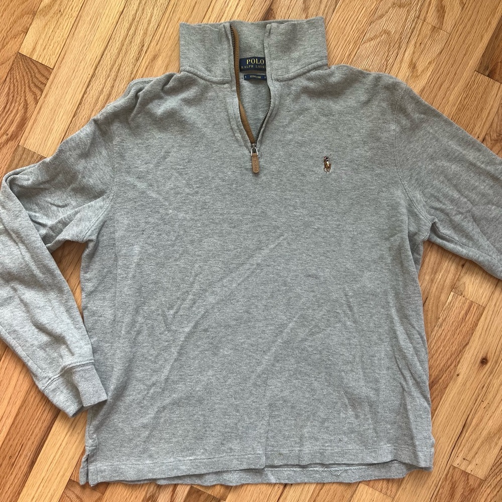 Ralph Lauren Gray Zip